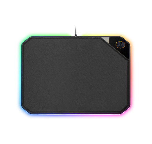 Cooler Master MP860 Dual-Sided Gaming Mouse Pad with RGB Illumination and Software Customization, Smooth RGB Illumination, Two Textured Surfaces - MPA-MP860-OSA-N1